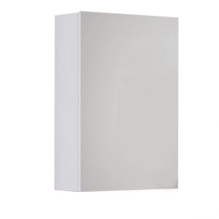 Dulap cu oglinda pentru baie EGO - Chloe, MDF, Alb, Lucios, 40 x 58 cm , Soft-Close