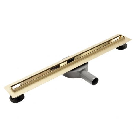 Rigola scurgere dus, REA-Neo Slim Mirror Gold Pro, dimensiuni intre 50 - 100 cm, completa, finisaj gold