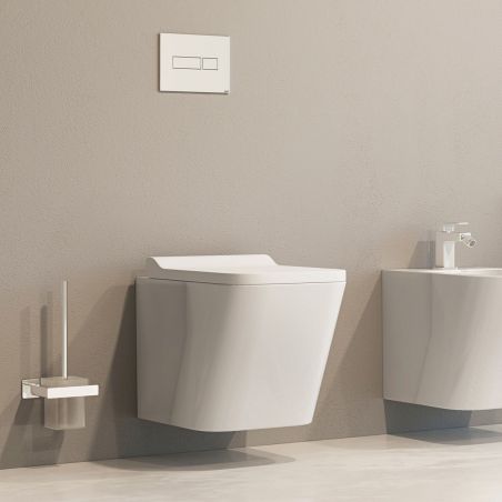 Vas Wc Rimless OMNIRES FONTANA, Alb Lucios, 48.5x34.5 cm, montaj suspendat,ceramica sanitara