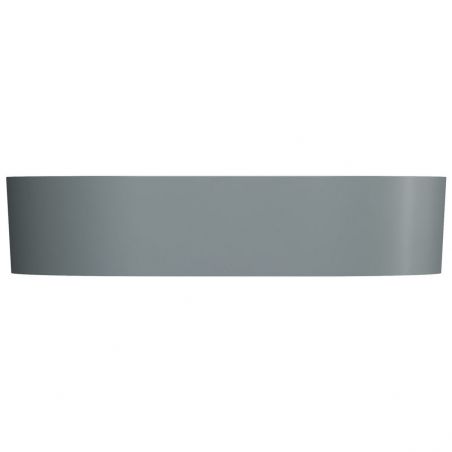 Lavoar OMNIRES OVO M+, Ash grey, montaj pe blat, 55x36x14,7, Compozit Roca Dolomit