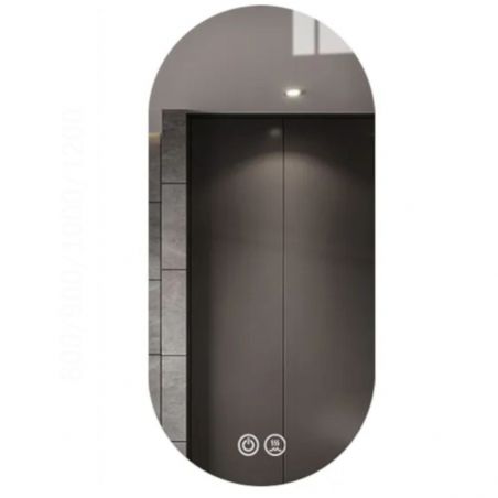 Oglinda Led, Dezaburire, Touch, 5 mm, 3 Culori, Intensitate reglabila, dimensiuni 50x100-40x120 cm, Victoria