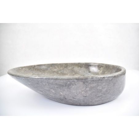 Lavoar piatra Ego OV-CLSD GREY H 50x35 cm wash basin overtop