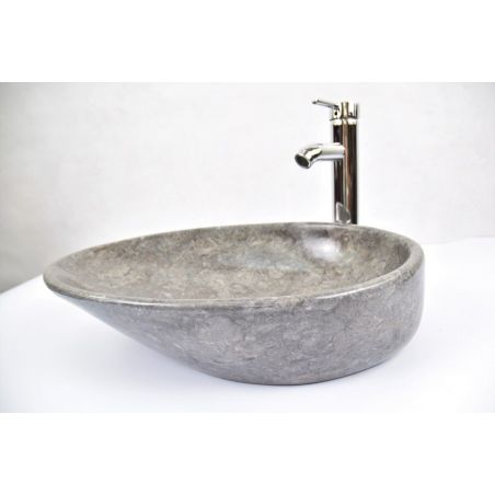 Lavoar piatra Ego OV-CLSD GREY H 50x35 cm wash basin overtop