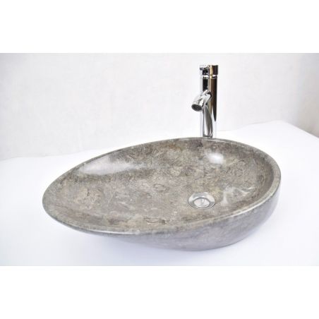 Lavoar piatra Ego OV-CLSD GREY H 50x35 cm wash basin overtop