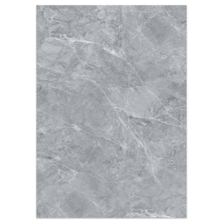 Cadita de dus, Gri Pietra, finisaj Marble Mat, compozit mineral, dimensiuni 100-160x80-90 cm, decupabila, Antonio