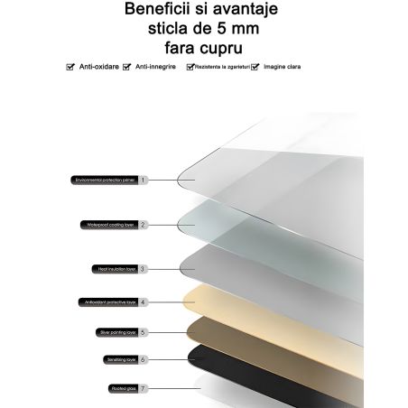 Oglinda Led de podea sau perete, cadru auriu aluminiu, touch, 3 Culori, dezaburire, 5 mm, dimensiune: 60x165 cm, Mirage