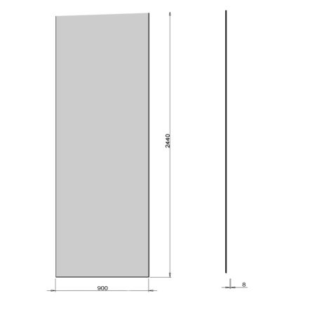 Lastra, panou de perete, compozit mineral, dimensiuni 244 x 90-60 cm, Crem, finisaj ardezie,Gelcoat, decupabil